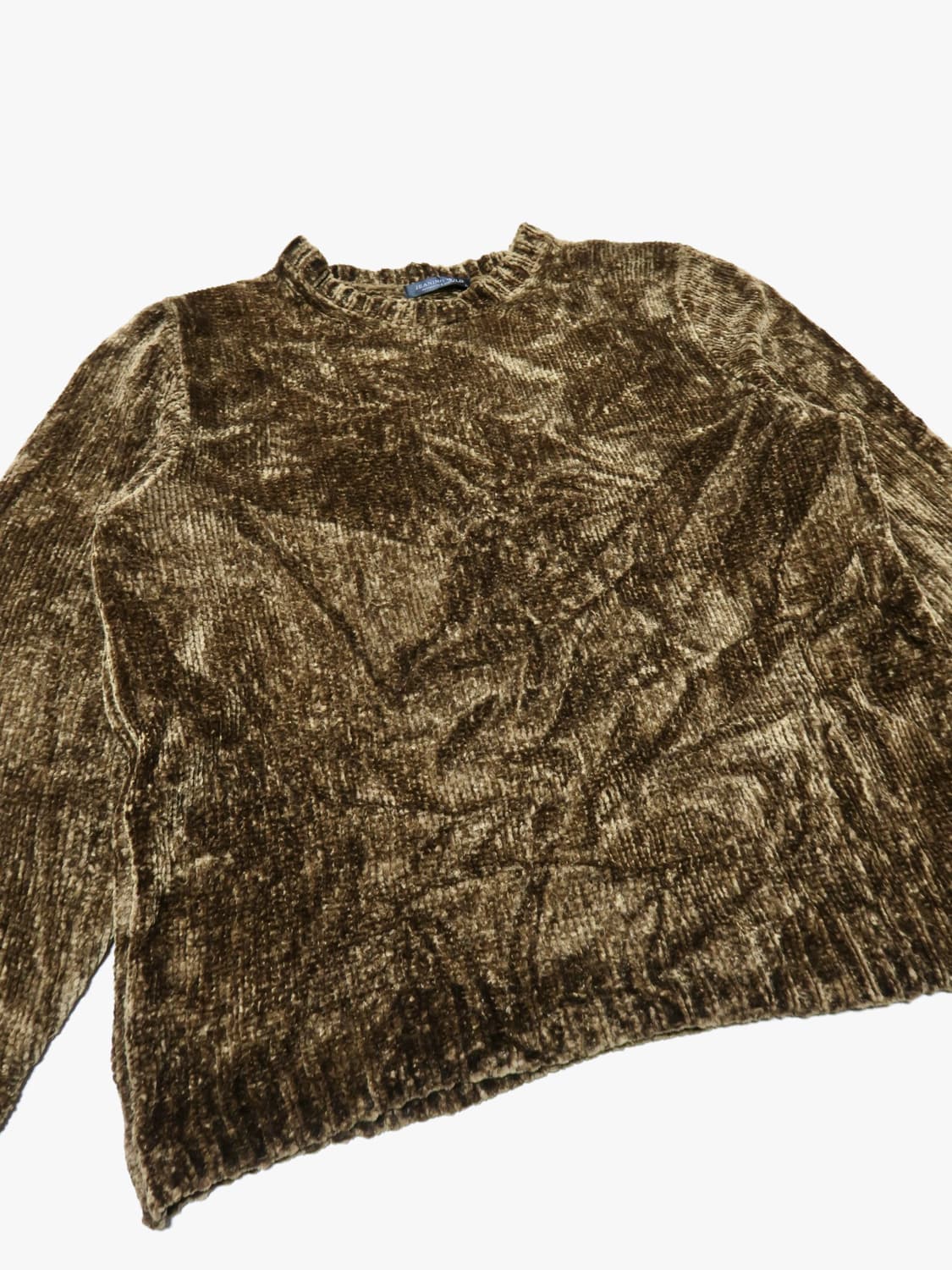 일본 브랜드 빈티지 롱슬리브 골덴 니트 상품이미지2