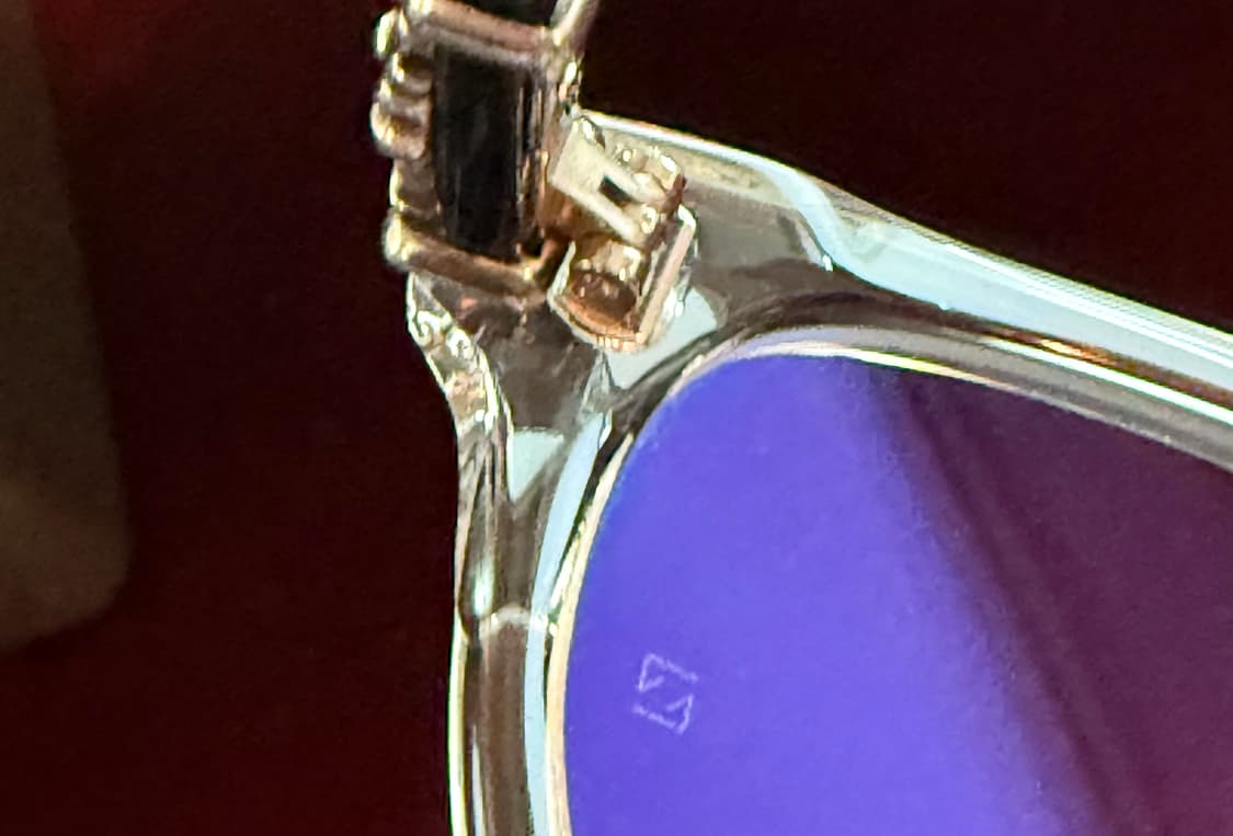 크롬하츠 로드시클 크리스탈 실버/블랙 안경 상품이미지10