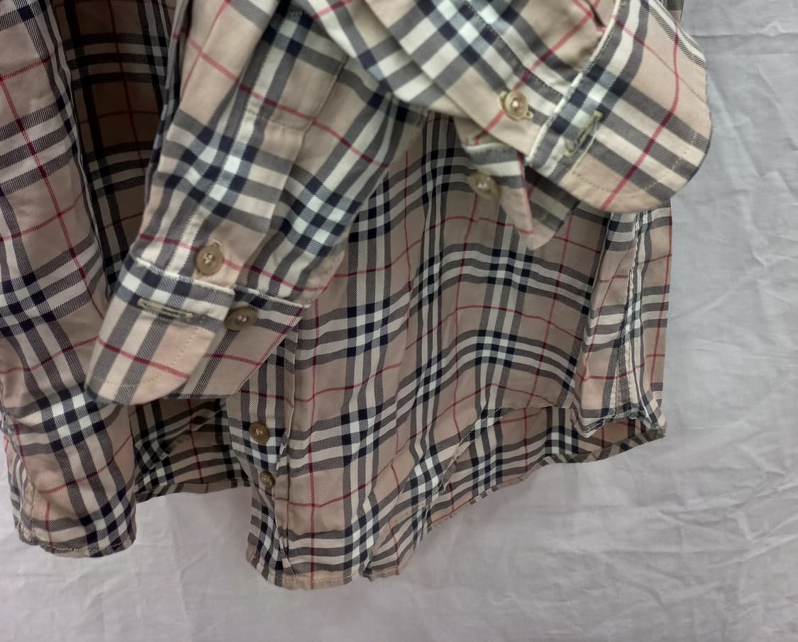 버버리 체크 남방 S (남 95) 상품이미지6