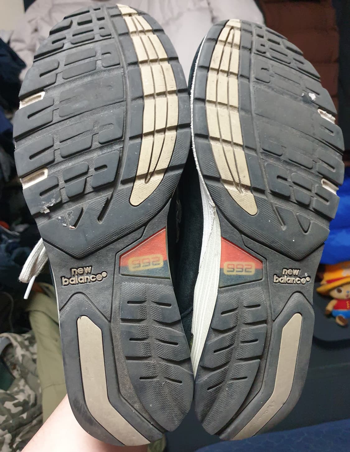 뉴발란스 992 메이드 인 USA 블랙 그레이 (290) M992EB 상품이미지5