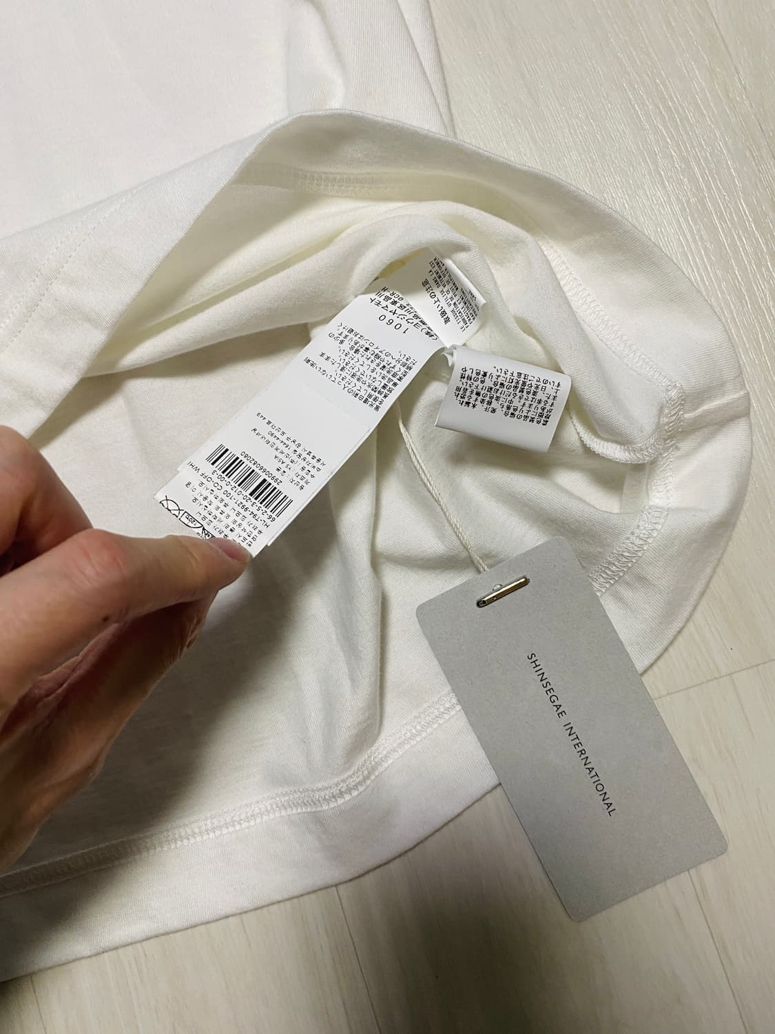 요지야마모토 뿌르옴므 25fw 프린트 티셔츠 상품이미지6