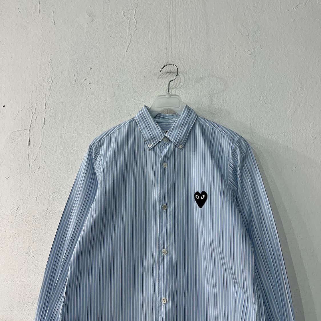 꼼데가르송 스트라이프 셔츠 여성M 상품이미지2
