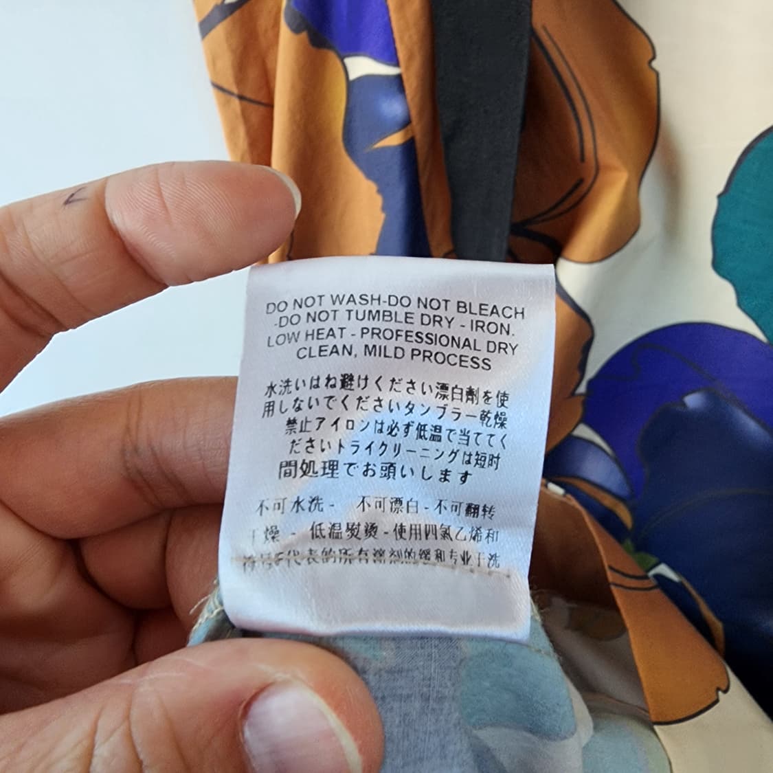 수입 플라워 패턴 롱 원피스 상품이미지6