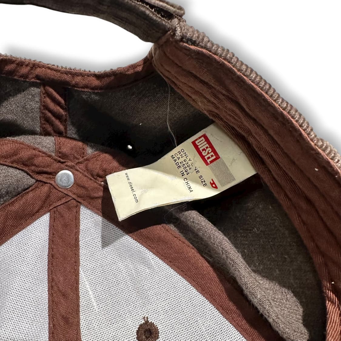 디젤 코듀로이 볼캡 상품이미지4