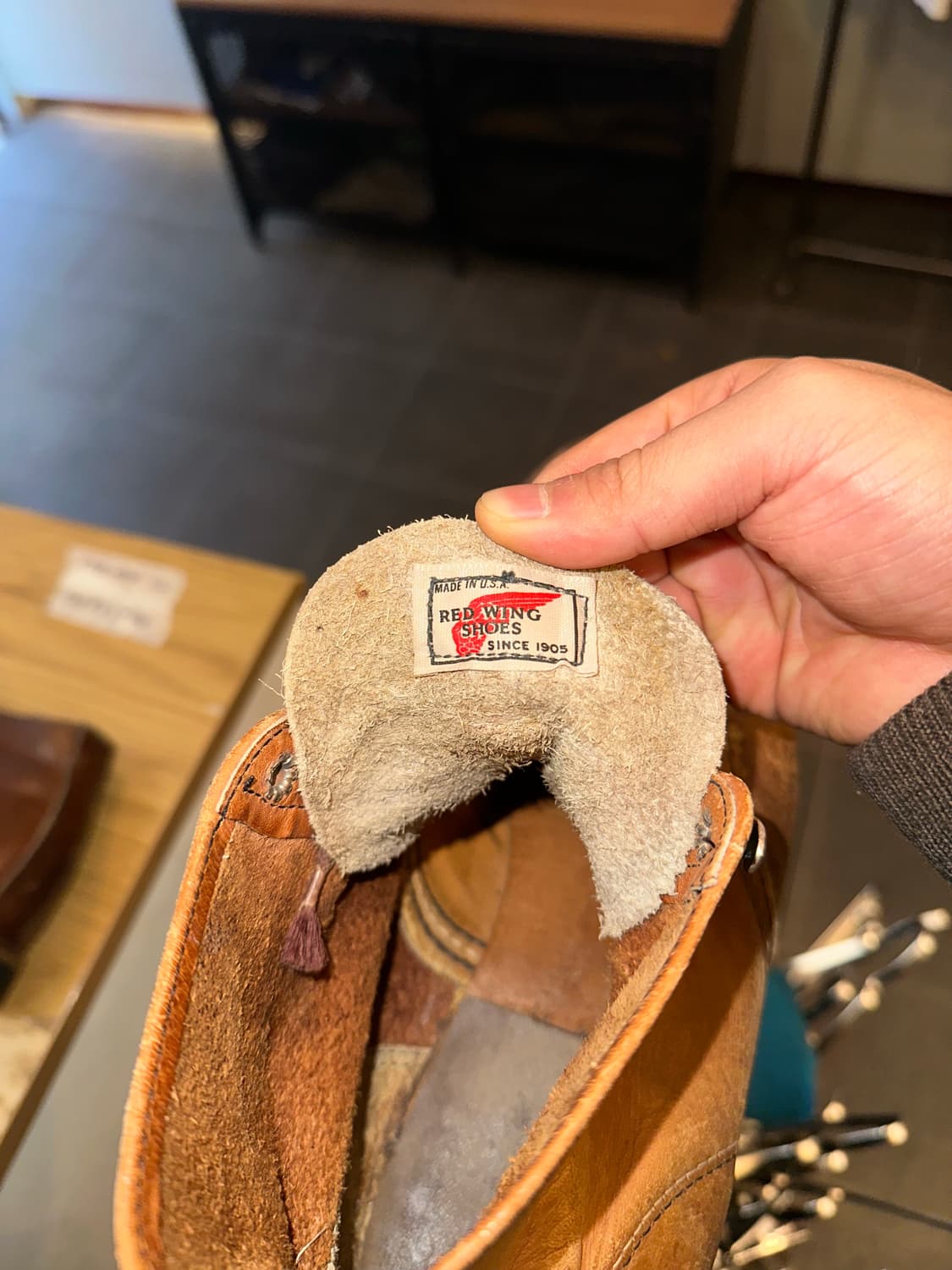 90‘s Red Wing 2126 utility brogan boots 상품이미지10