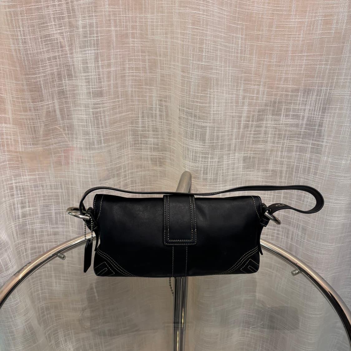 정품 코치 버클 숄더백     상품이미지5