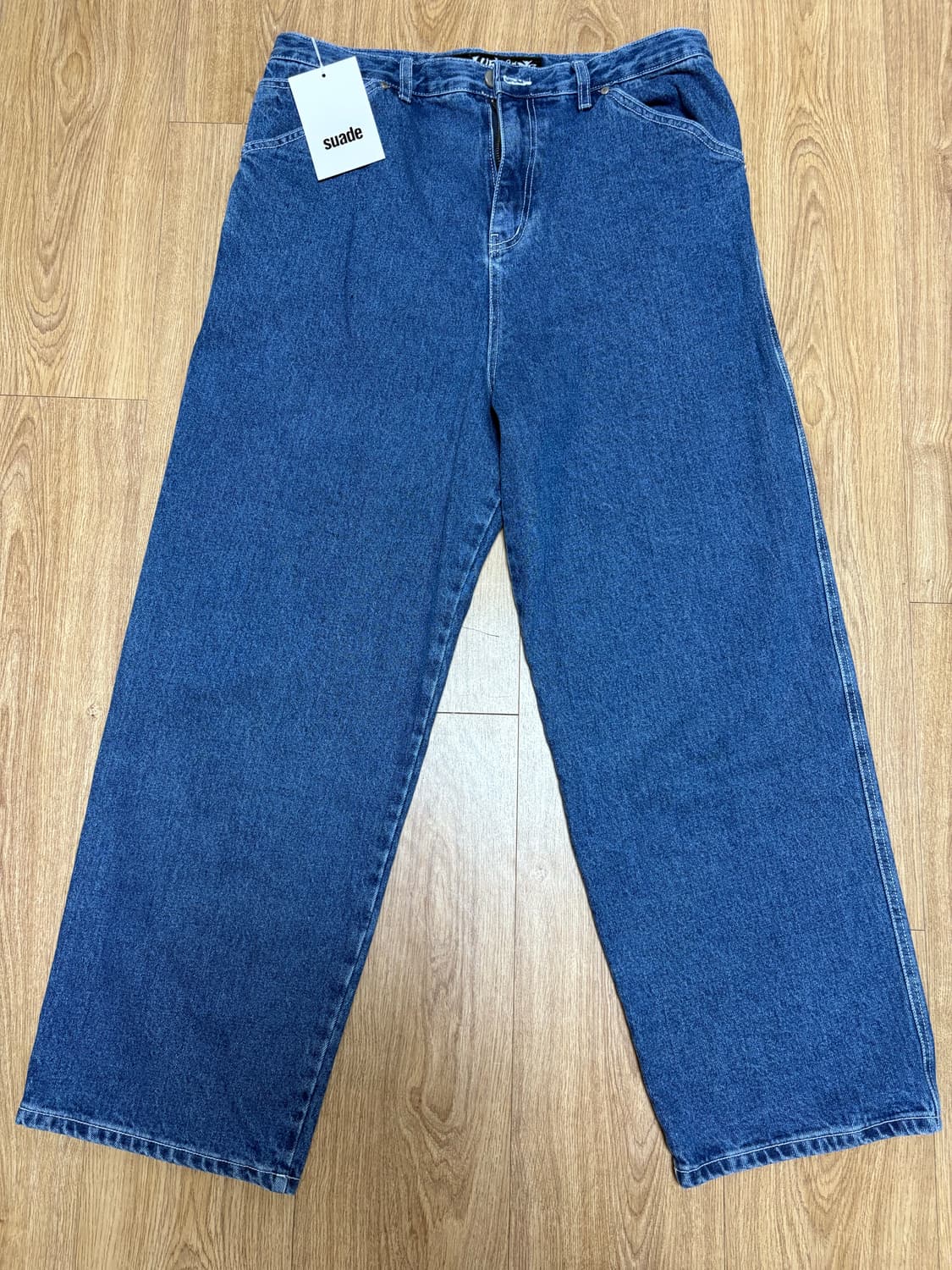 스웨이드 데님 팬츠 상품이미지3