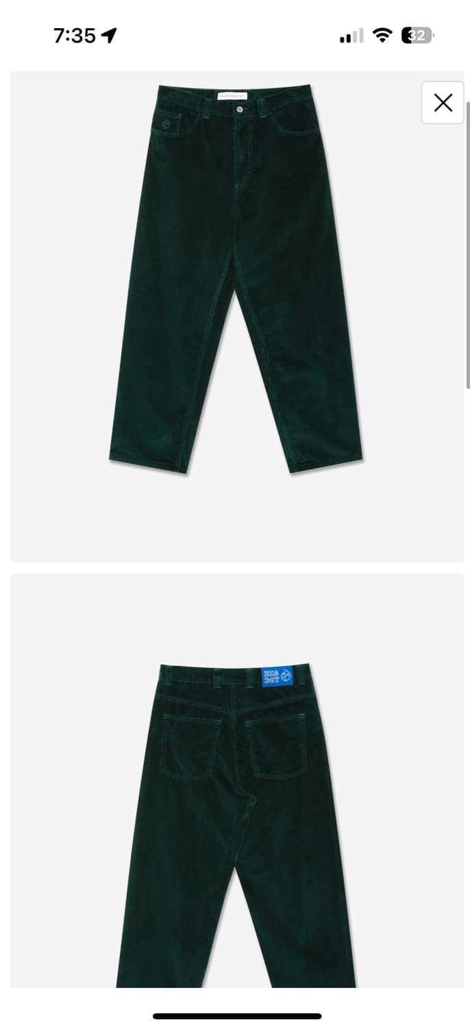 폴라스케이트 빅보이 코듀로이 팬츠 상품이미지1