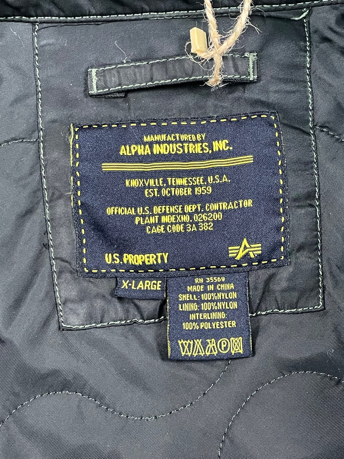 알파인더스트리 패치 cwu-45 항공점퍼 상품이미지6