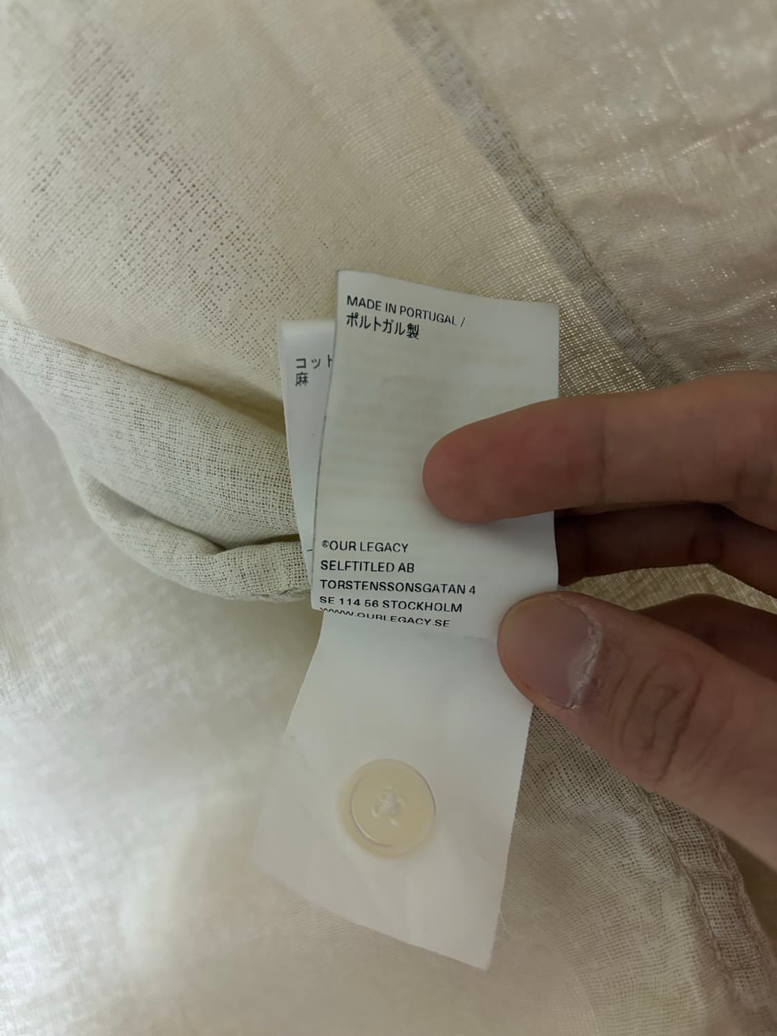 (46) 아워레가시 코팅 반팔 셔츠 상품이미지5