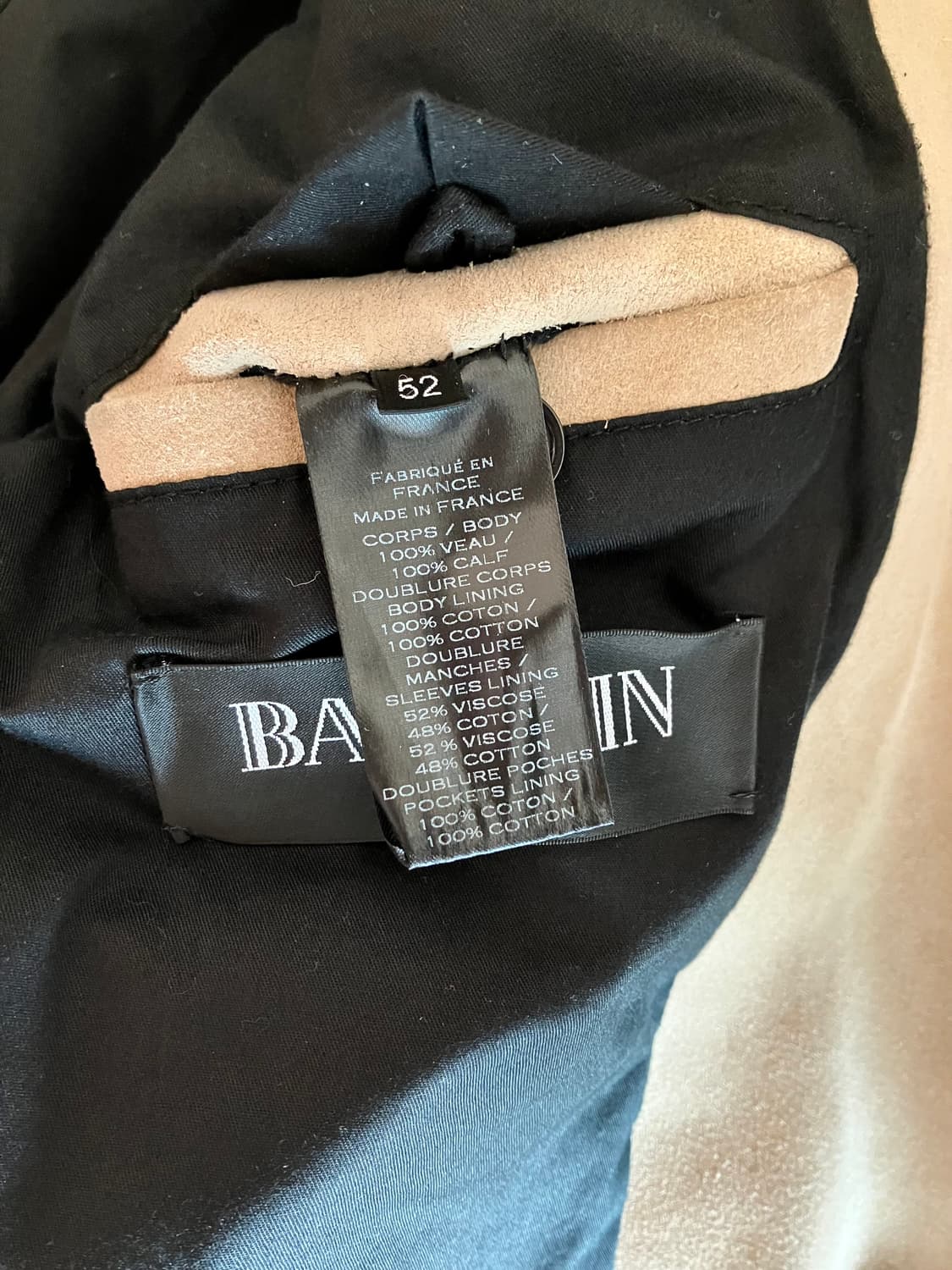 발망 스웨이드 자켓 상품이미지8