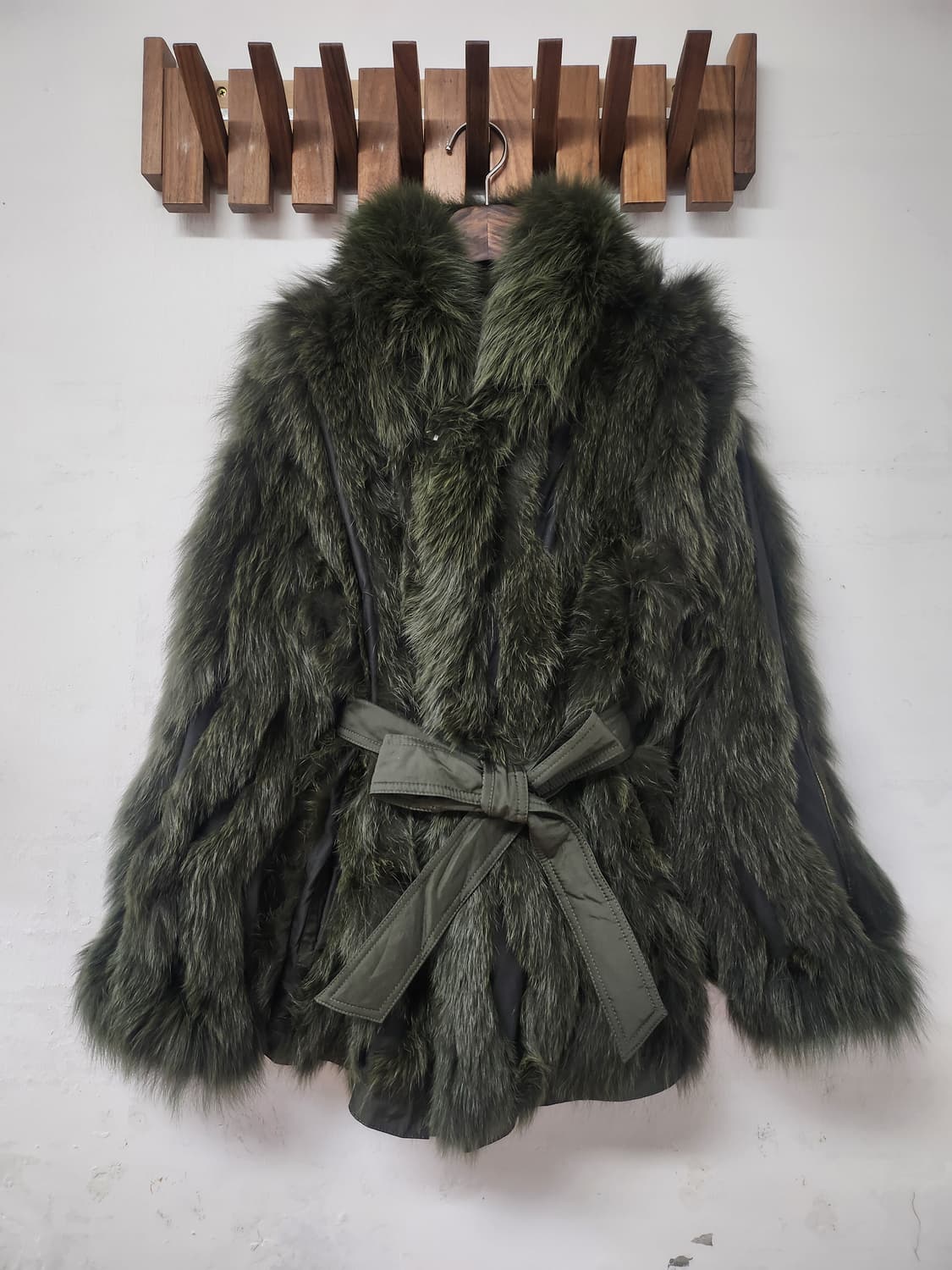 일본빈티지 사가폭스리버시블코트 상품이미지1