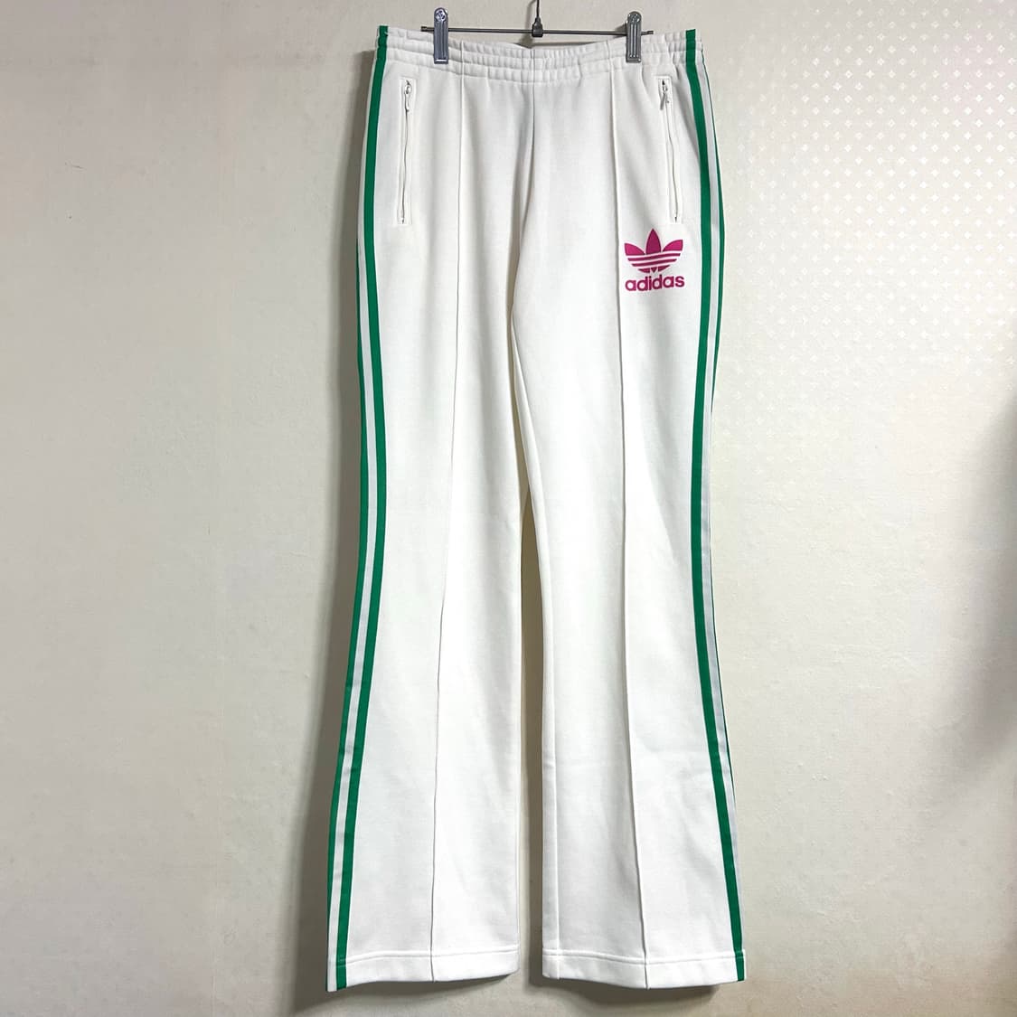 아디다스 대장 화이트 추리닝 져지 바지 트레이닝 팬츠 90  상품이미지4