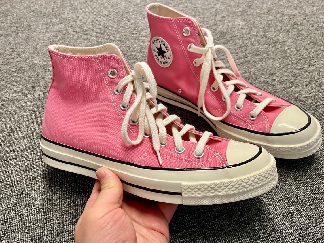 [260] 컨버스 척테일러 70s 하이 핑크  상품이미지4