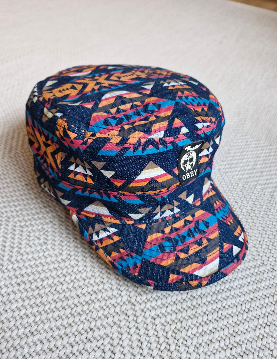 오베이 나바호 패턴 캡 상품이미지1