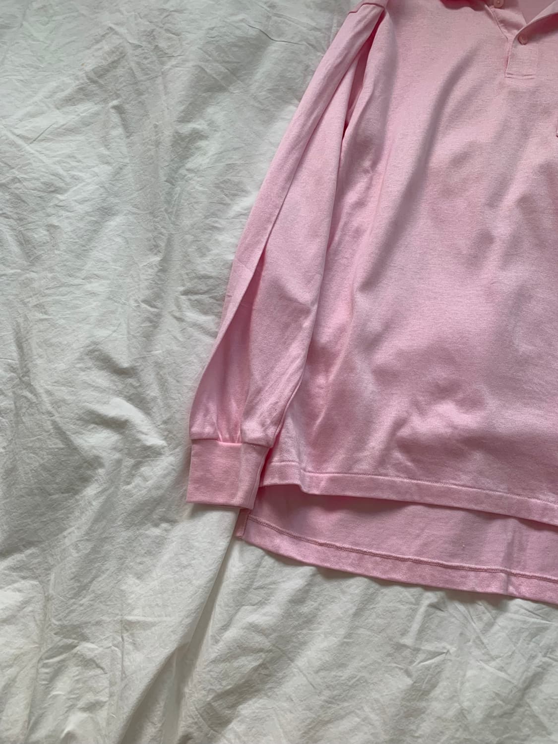 핑크 카라 슬리브 상품이미지2