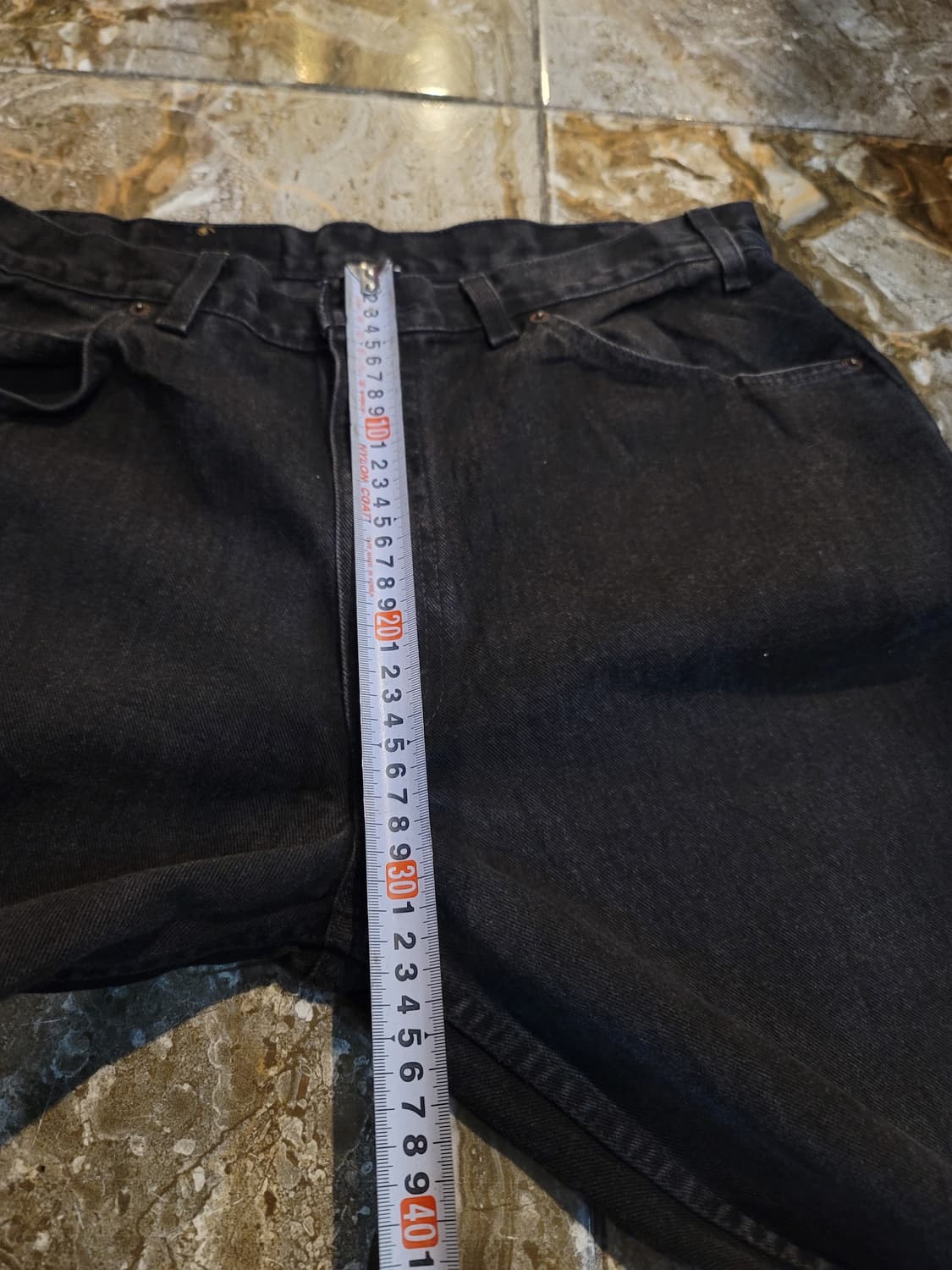 리바이스 흑청 오렌지탭 데님팬츠  상품이미지7