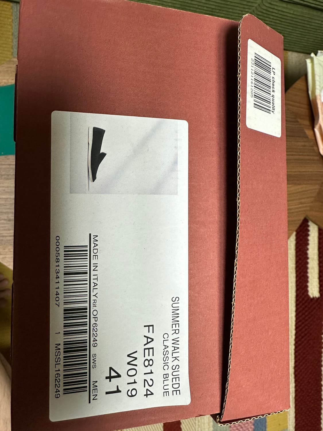 로로피아나 썸머워크 로퍼 네이비 41 /260 상품이미지4