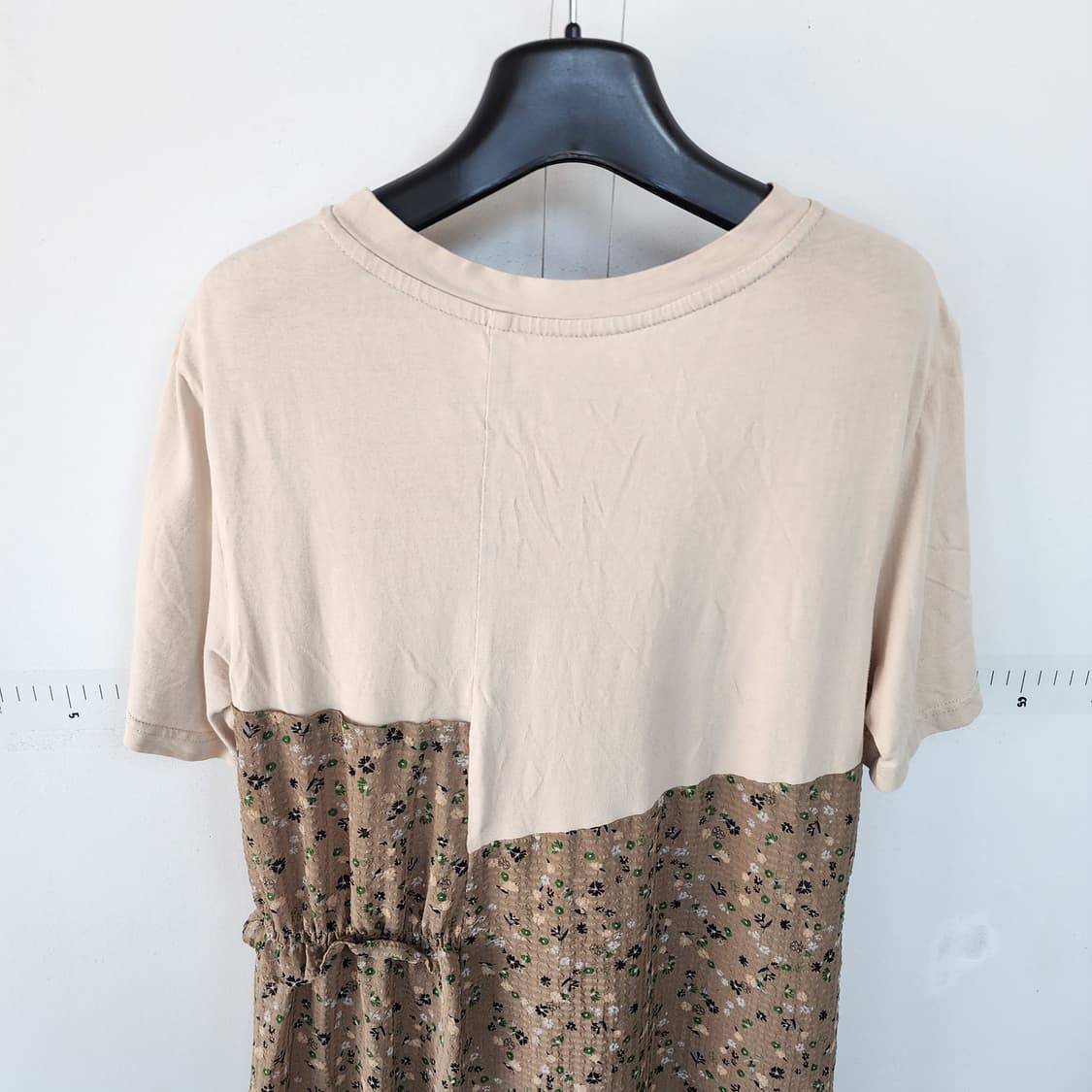 LIST 플라워 반팔 쉬폰 롱 원피스 상품이미지4