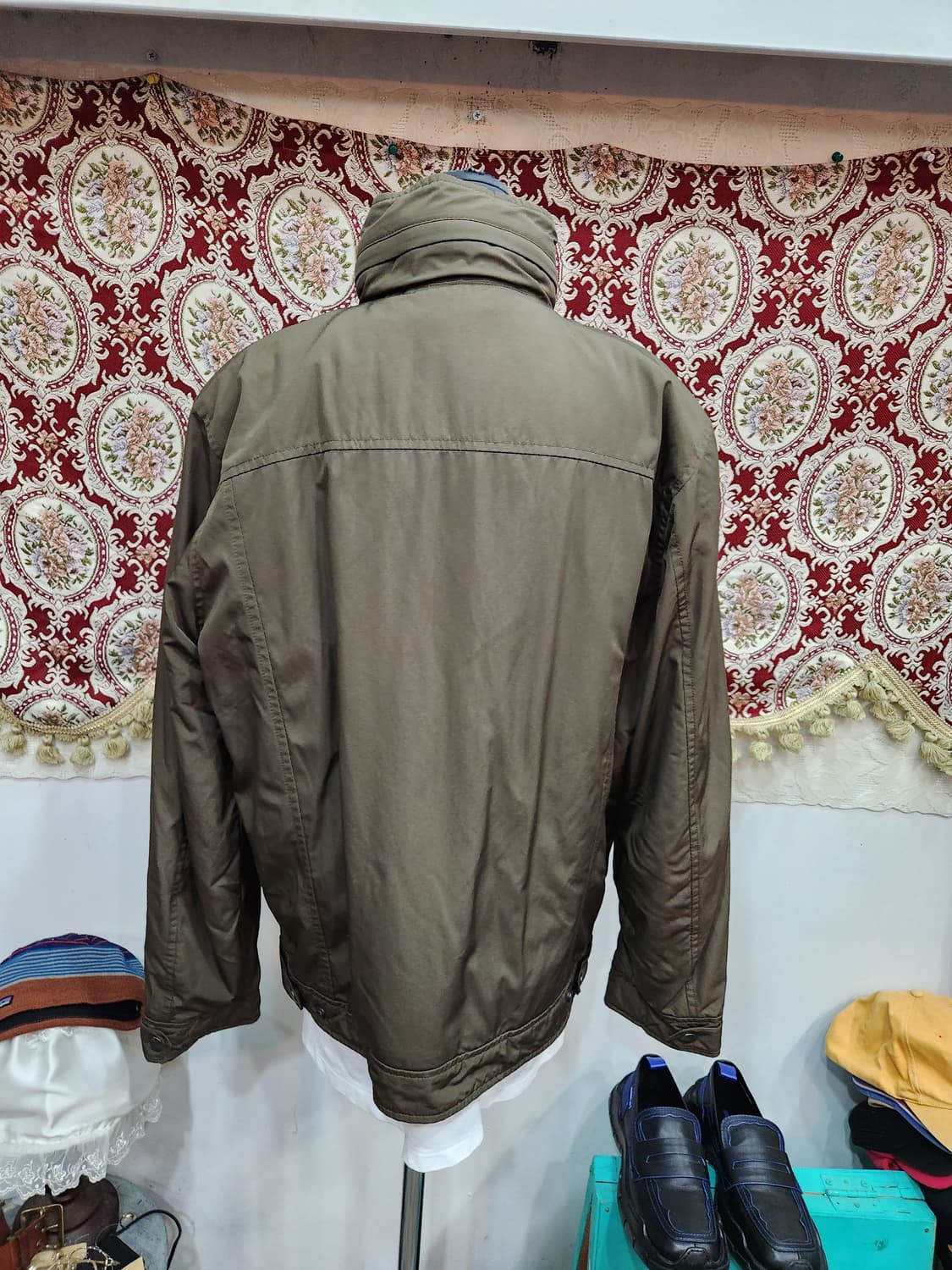폴로 랄프로렌 카키브라운 폴리쉘 페리 점퍼 후리스안감
 상품이미지9