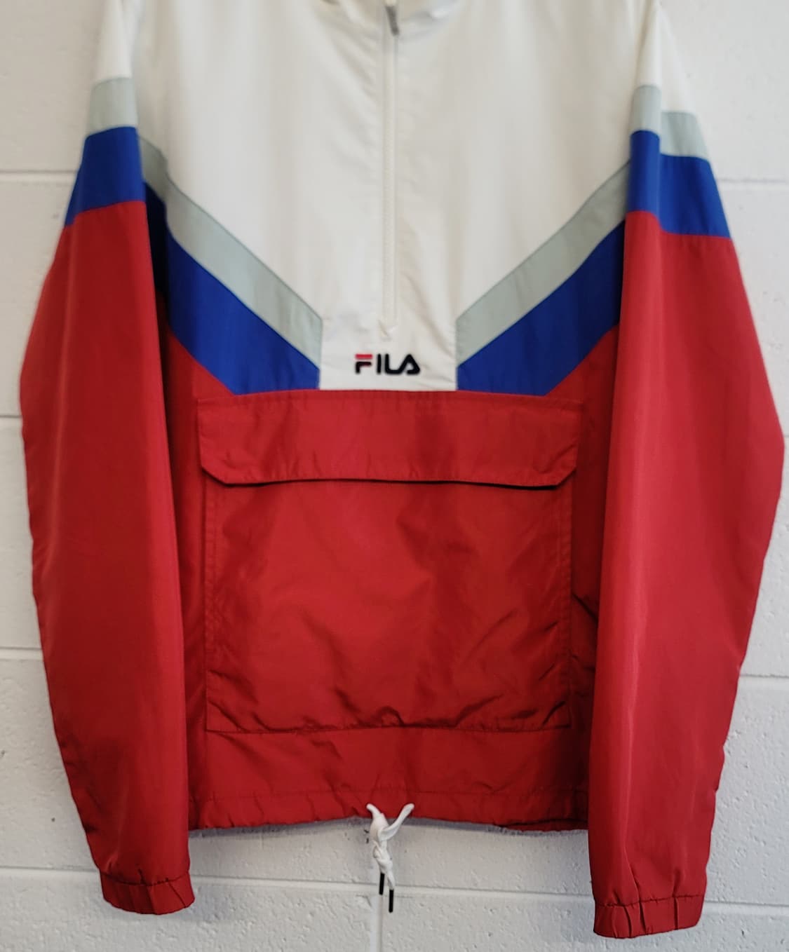 휠라(FILA.남여공용) 올드스쿨 후드 아노락자켓(바람막이) 판매 상품이미지5