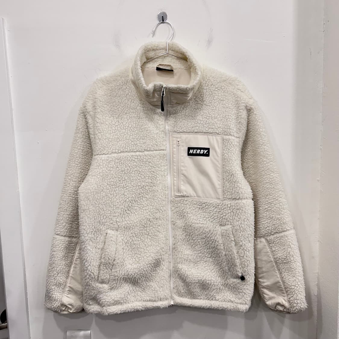 널디 러버와펜 포켓 뽀글이 하이넥 플리스 상품이미지2