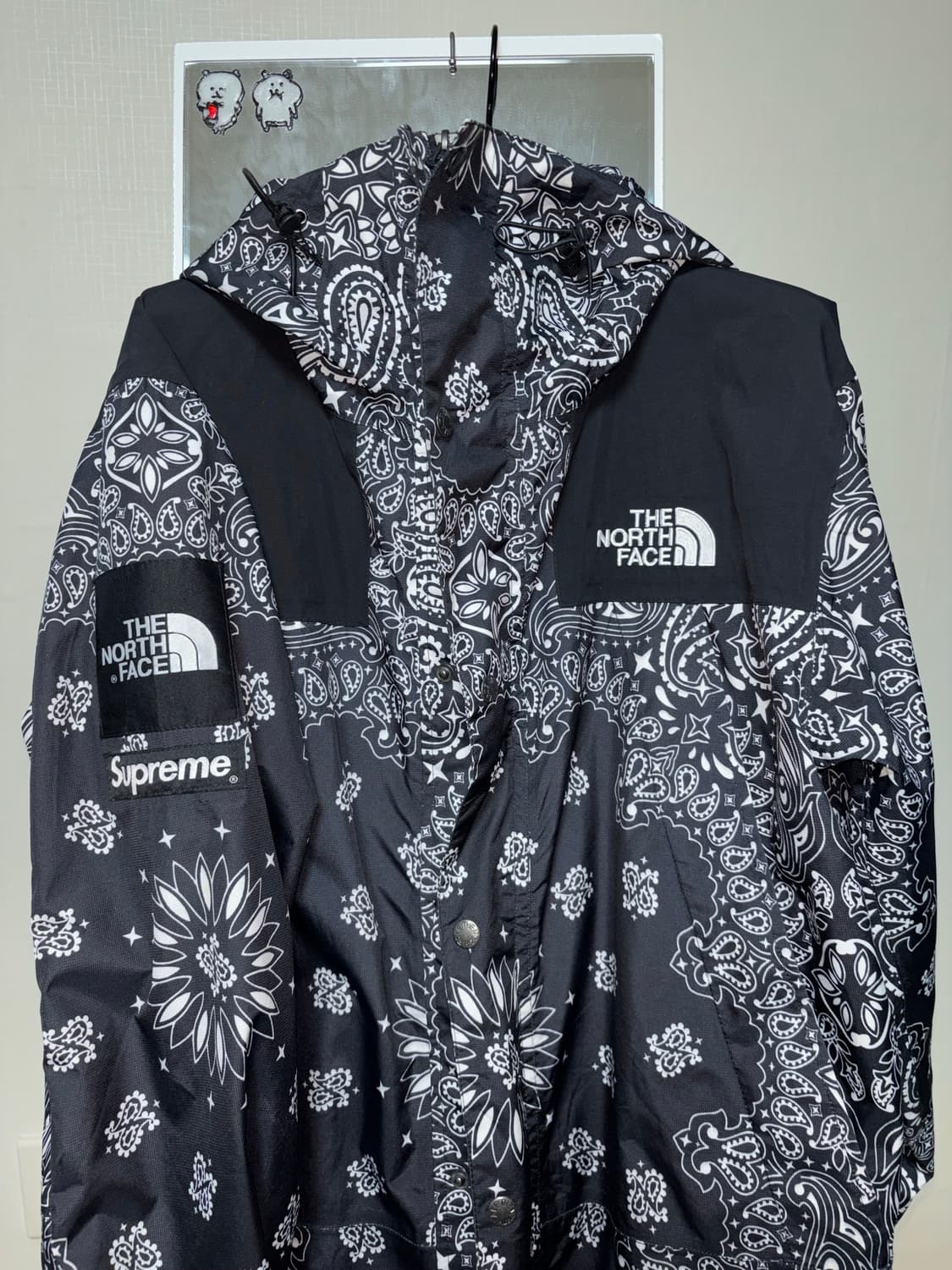 14FW Supreme x northface 반다나 마운틴 자켓 M 상품이미지2