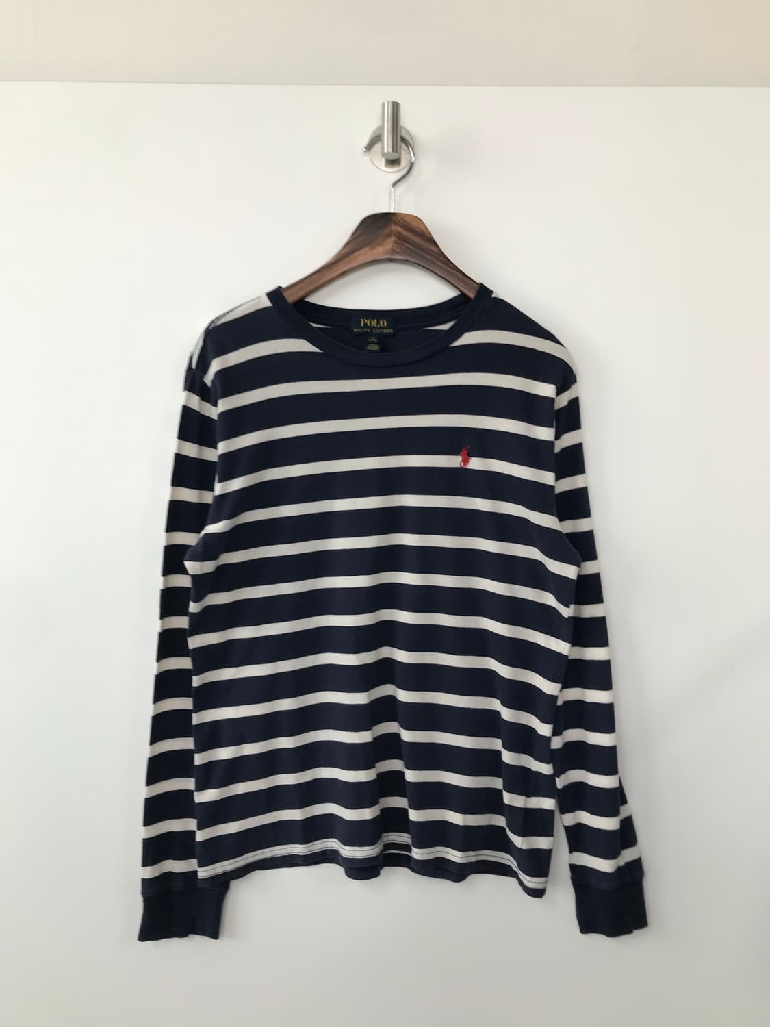 폴로 랄프로렌 신형 스트라이프 롱 슬리브 긴팔티 상품이미지2