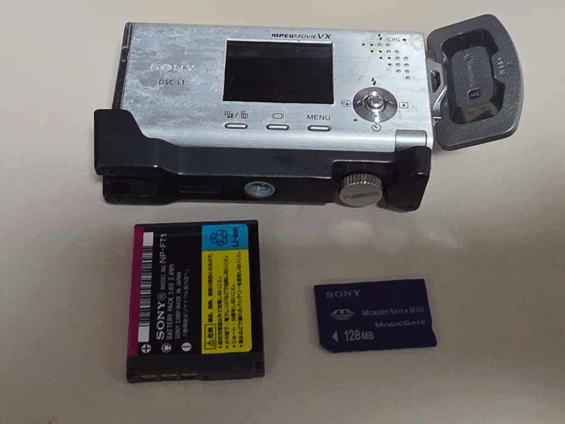 소니 사이버샷 DSC-L1 빈티지 디지털카메라 상품이미지9