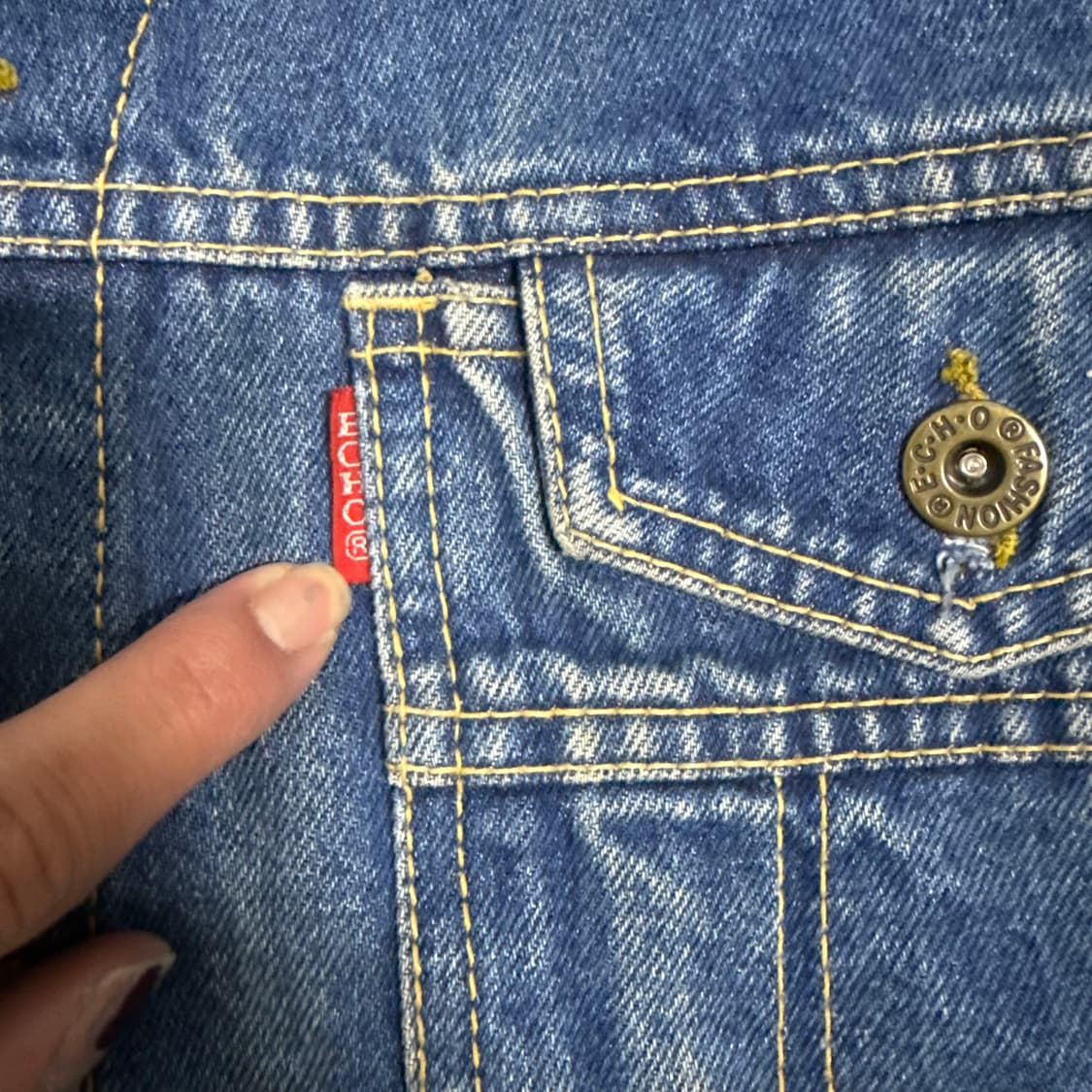 에코리미티드 데님자켓 상품이미지5