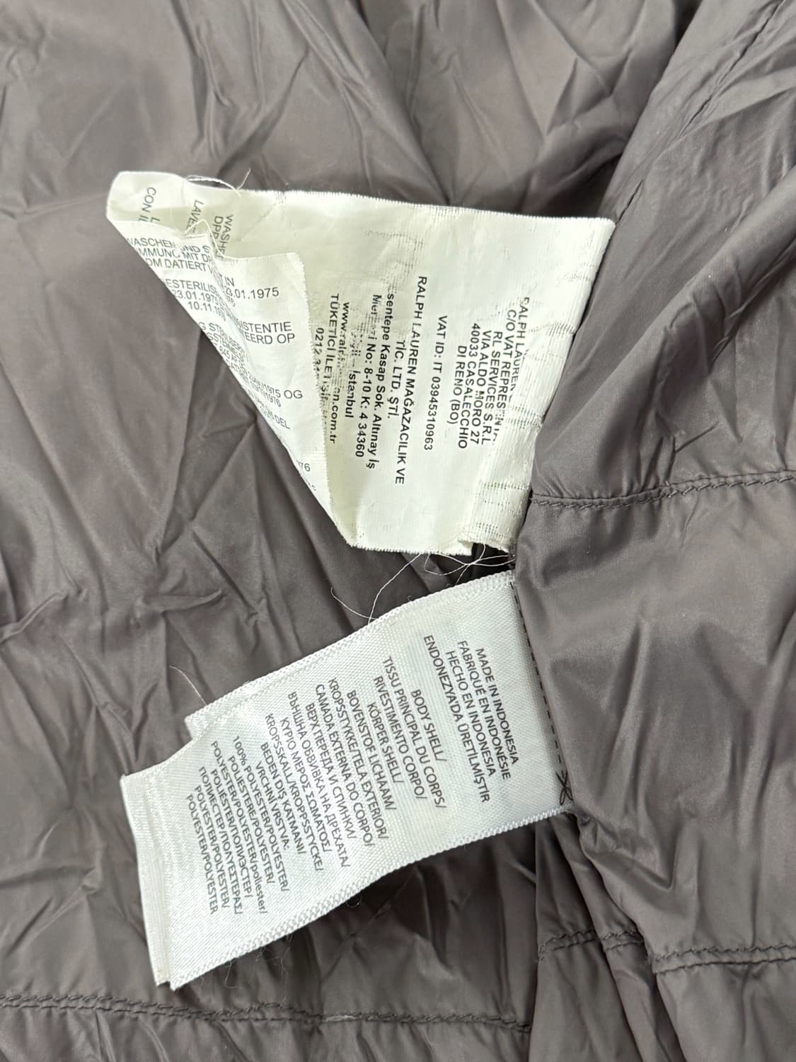 폴로 랄프로렌 오버핏 신형 블랙 다운 푸퍼 패딩 상품이미지7