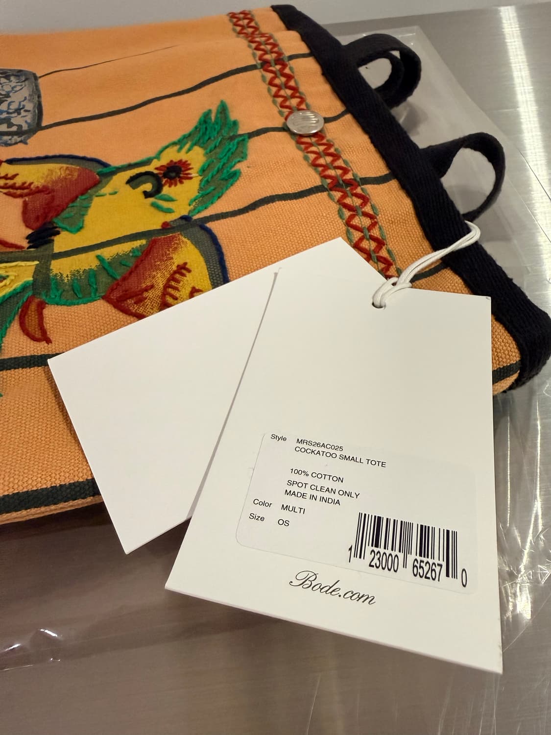 BODE 보디 COCKATOO SMALL TOTE 토트백(새상품) 상품이미지6