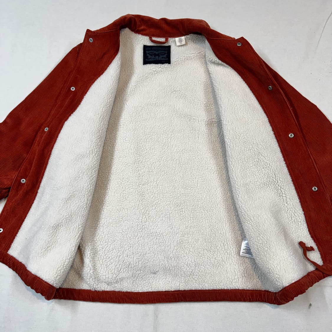 S) 리바이스 코듀로이 코치 자켓 양털안감 상품이미지5