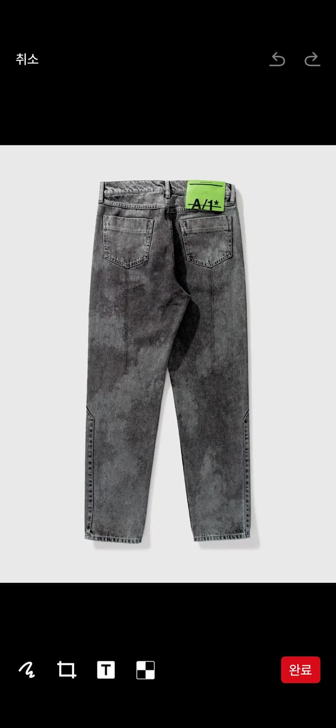 어콜드월 페이드 워시 데님 팬츠 상품이미지1