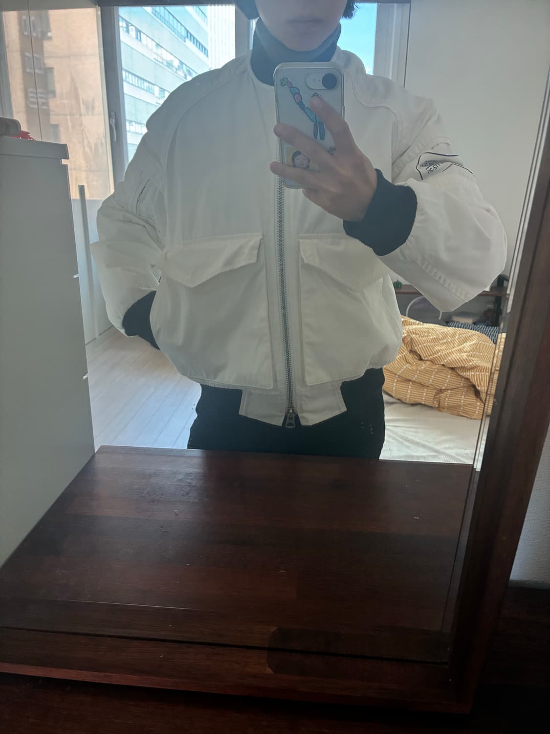 엔더슨벨 화이트 봄버 상품이미지2