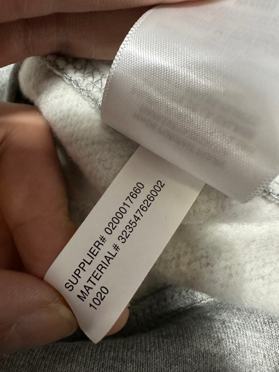 폴로랄프로렌 그레이 기모 후드집업 L 상품이미지5