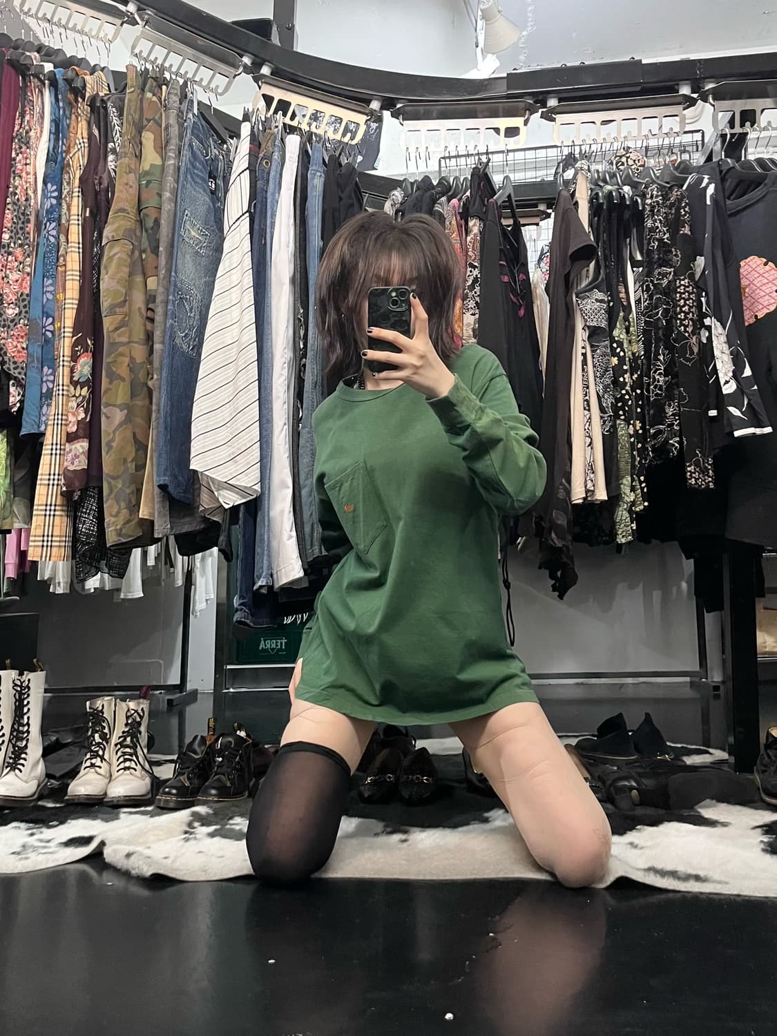 노스페이스 퍼플 라벨 오버핏 롱슬리브 상품이미지1
