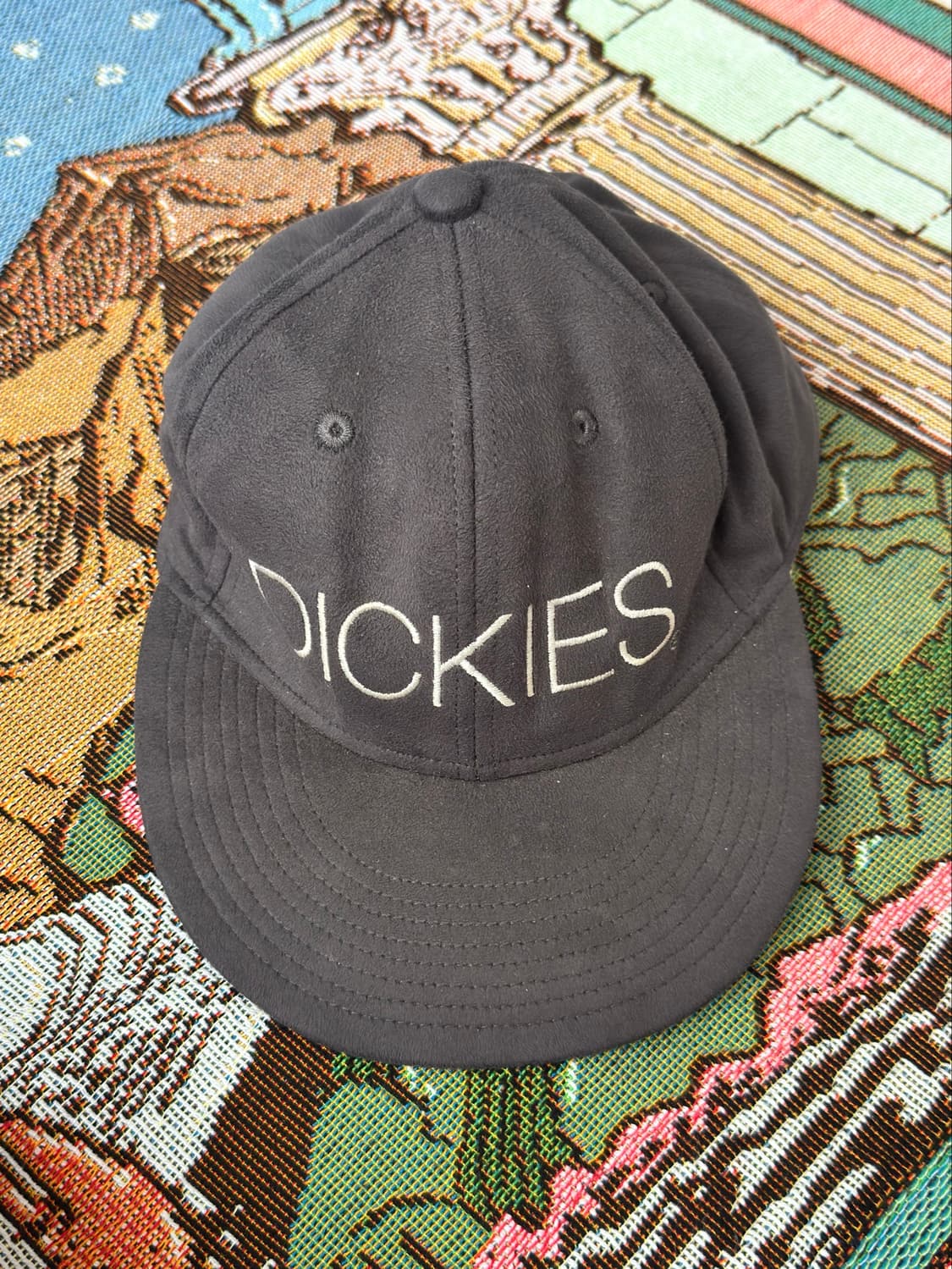 Dickies 빅로고 플리스 볼캡 스냅백 상품이미지1