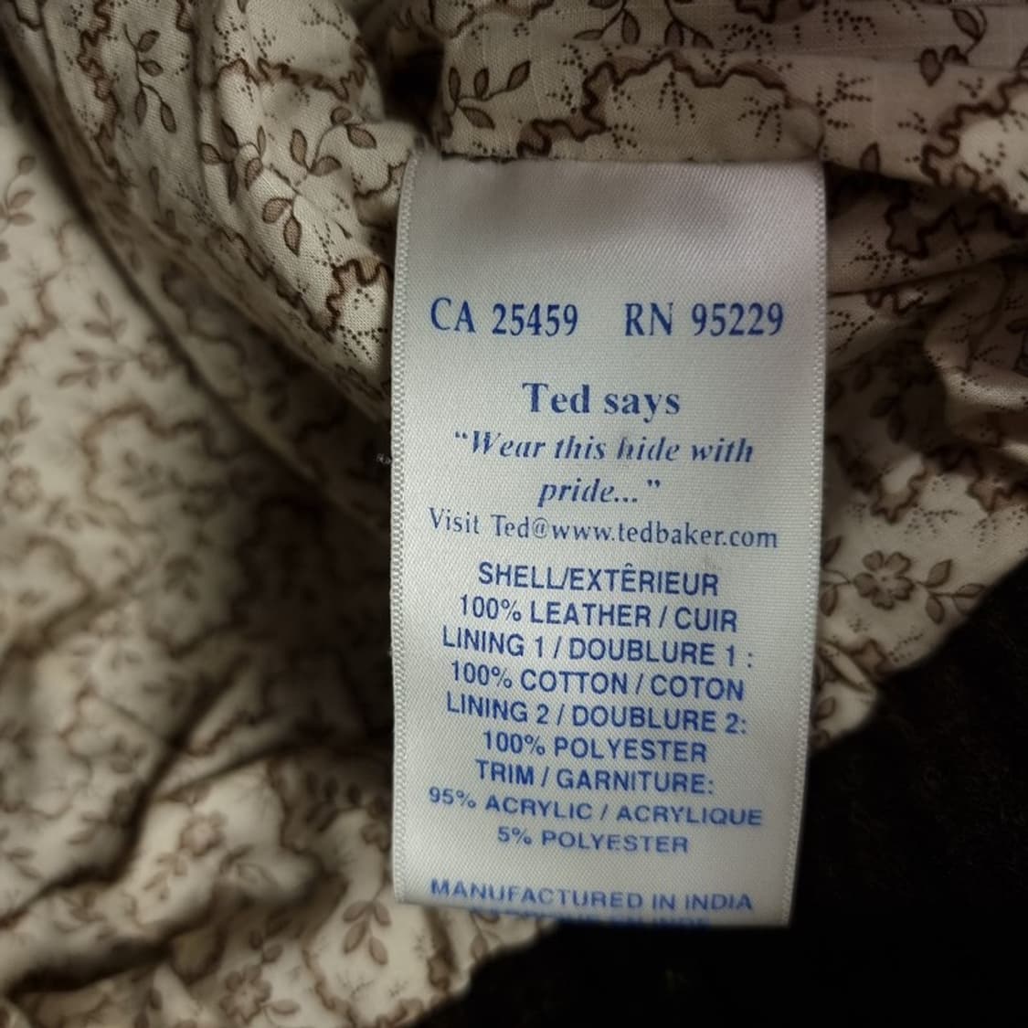 [VTG] 빈티지 리월 쉽스킨 레더 양가죽 레더 자켓 브라운 M16703 상품이미지7