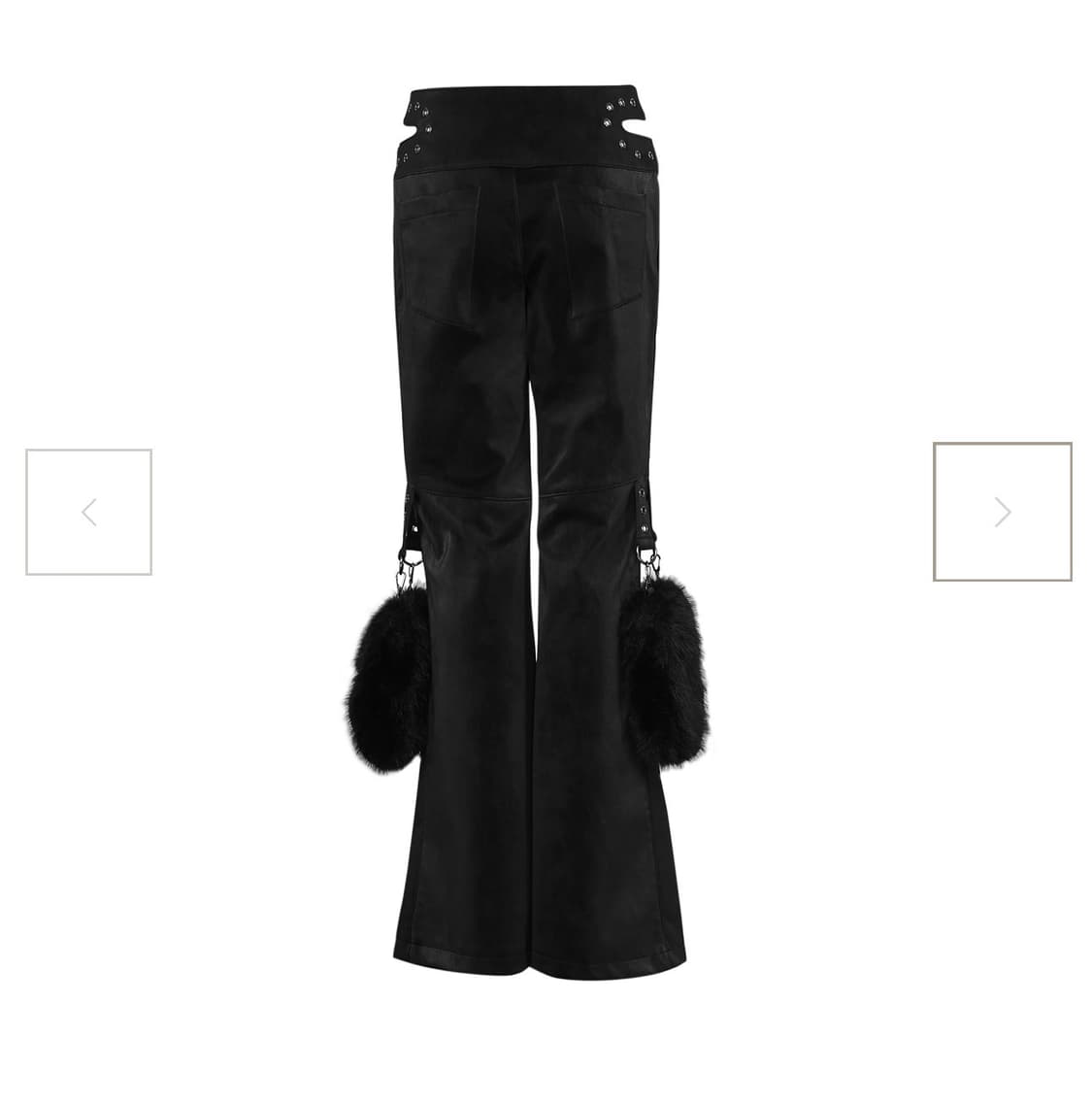 koi footwear fur buckle pants 상품이미지3