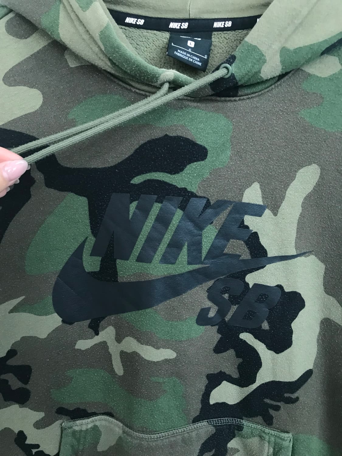 나이키 sb 카모 후드티 상품이미지4