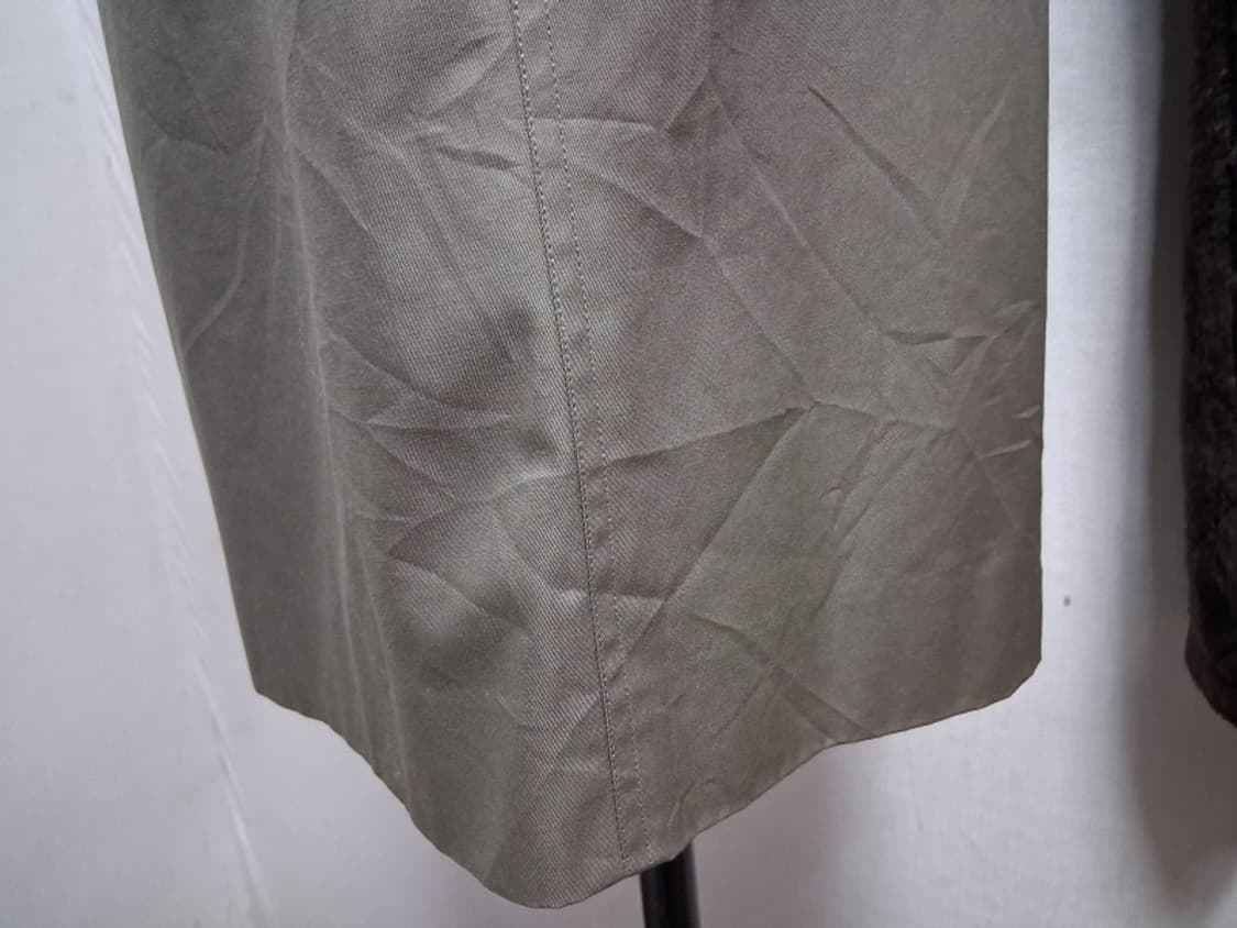 COJANA F폭스카라 카키색 롱트렌치코트 내피탈부착 5566적당
 상품이미지7