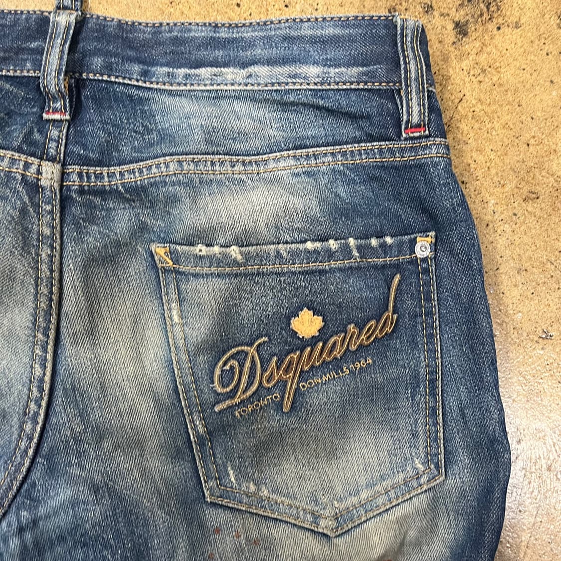 [정품/46] DSQUARED2 디스퀘어드 워싱 데님 청바지 b13 상품이미지6