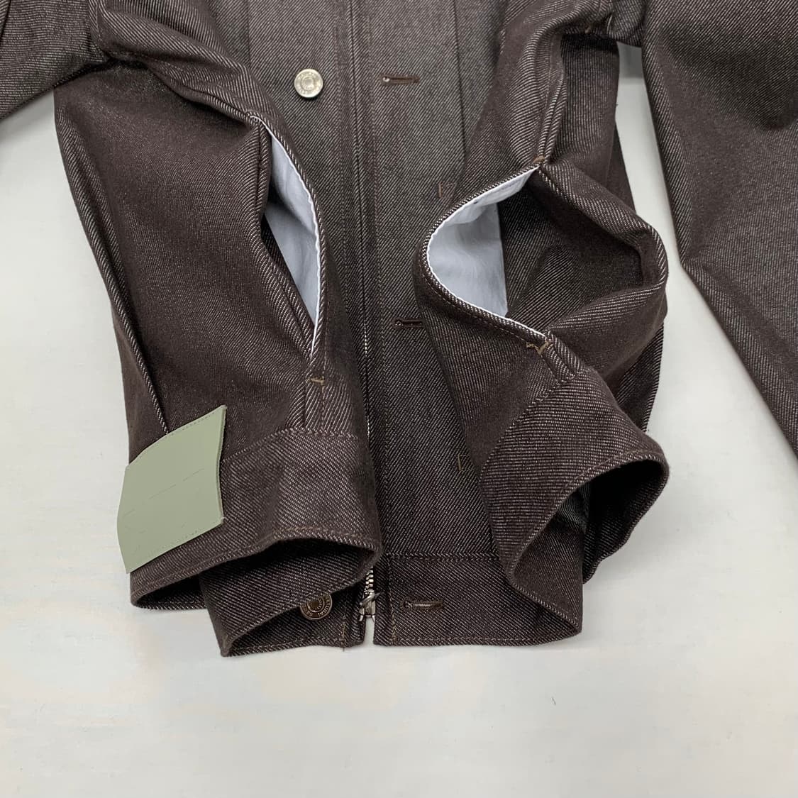 SATUR 세터 카이엔 데님 트러커자켓 (L) 상품이미지4