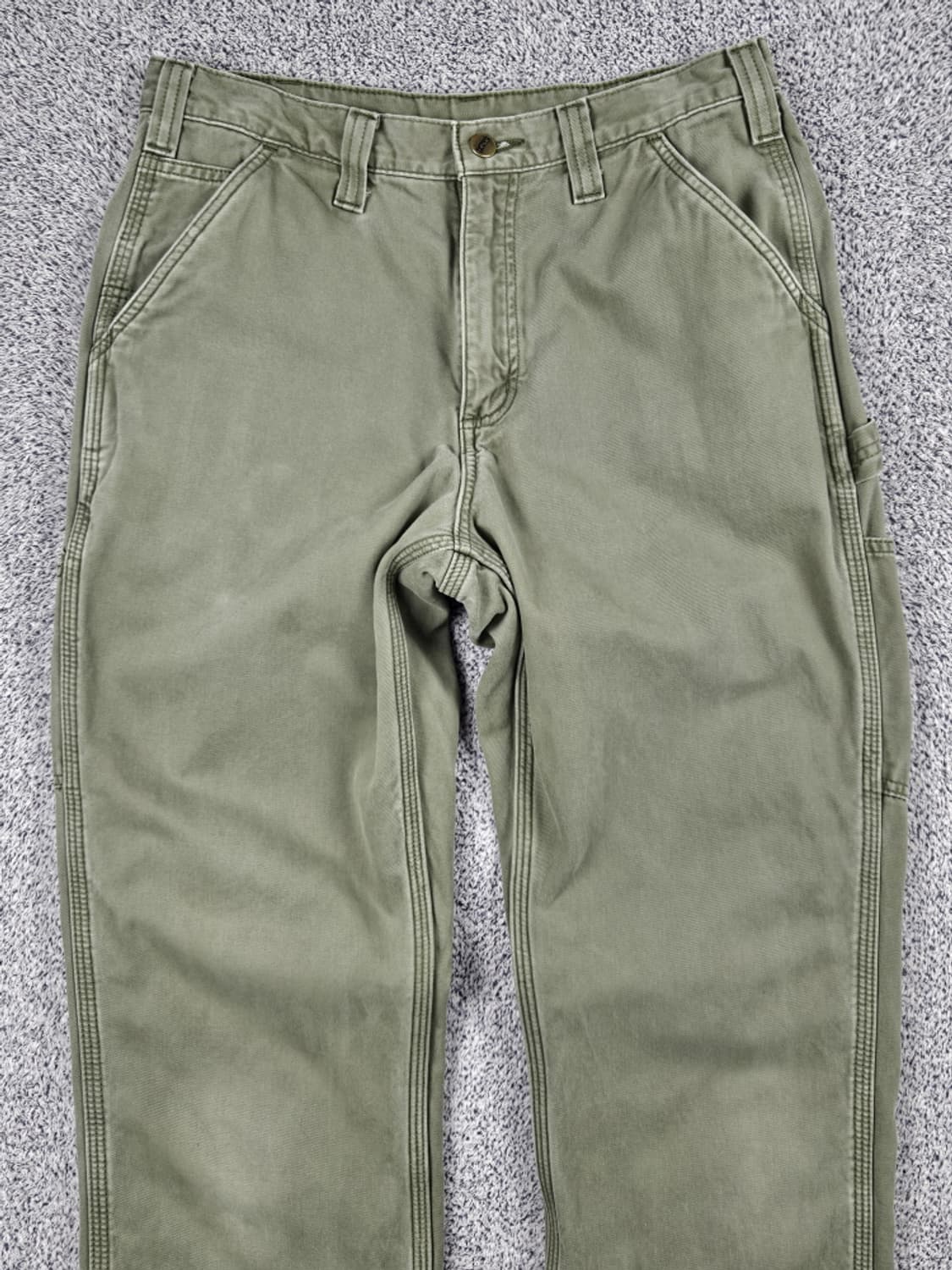 칼하트 헤비 플란넬 체크 카펜터 팬츠 ( 32 X 34 ) / 10045 상품이미지5