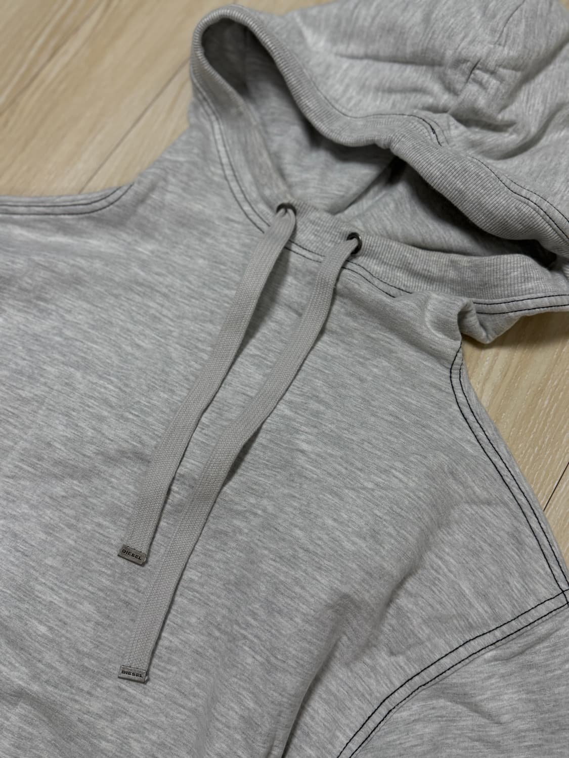 디젤 프린팅 후드티 L 상품이미지3