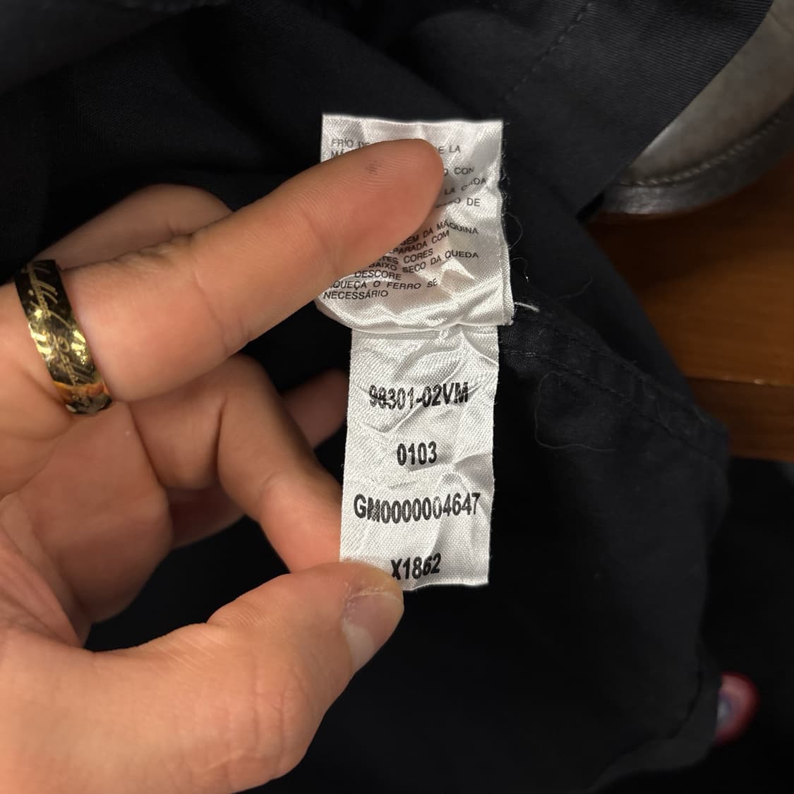 00s 할리 데이비슨 베이직 모터사이클 바앤실드 자수 워크셔츠 N1274 상품이미지9