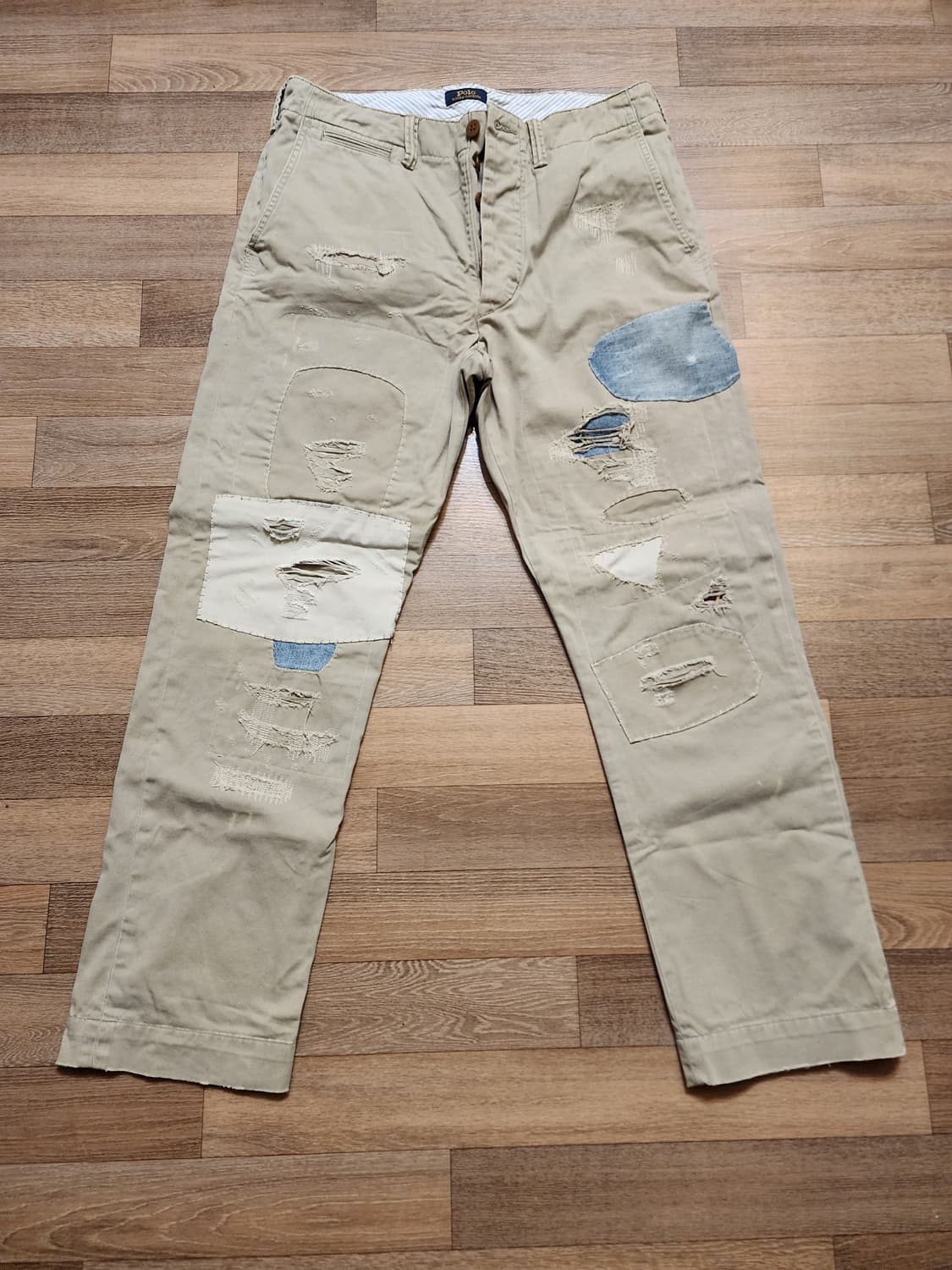 폴로 패치워크 빈티지 치노 32x32 상품이미지1