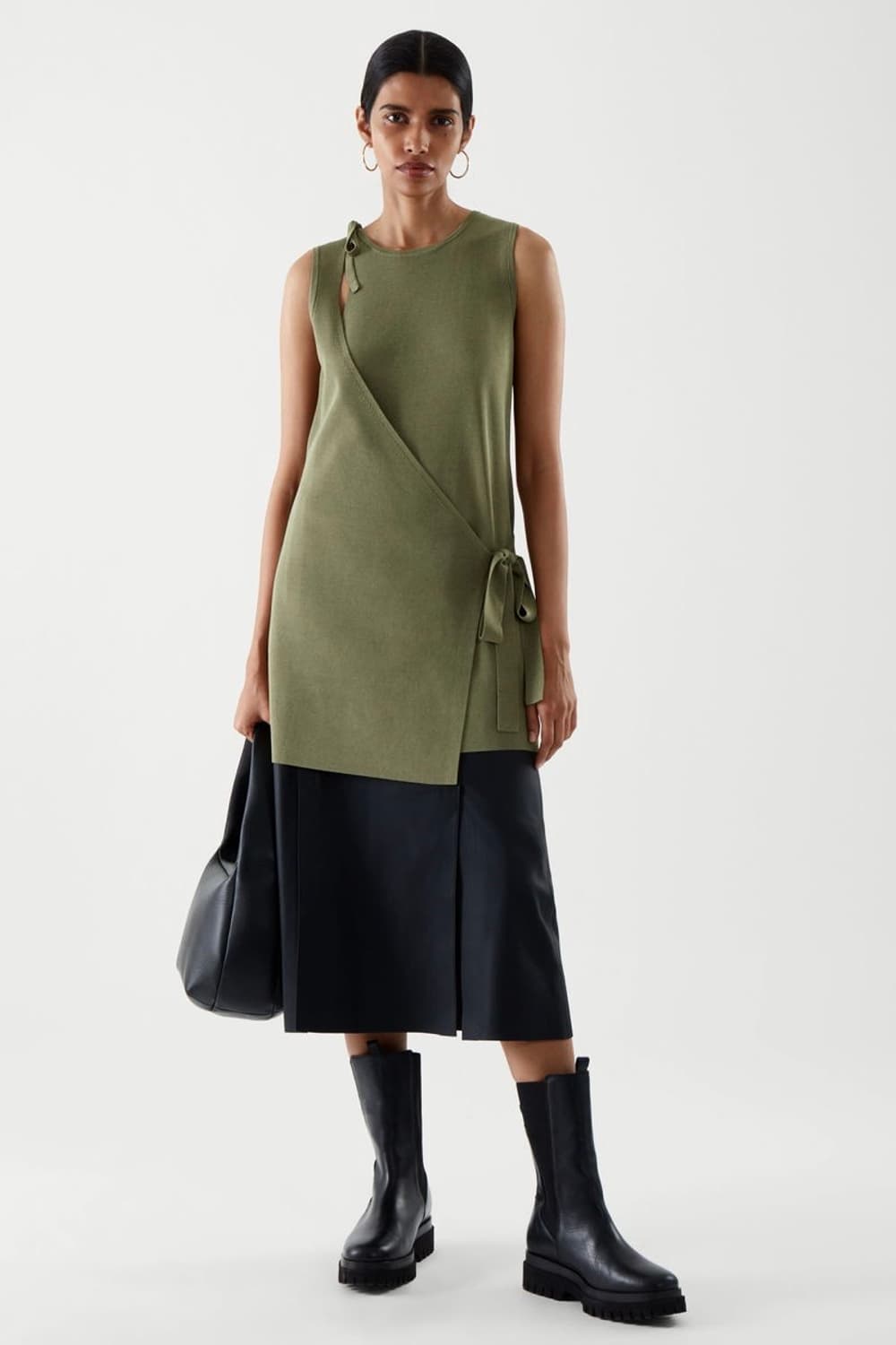 [COS 코스] 여성 랩 베스트 탑 상품이미지4