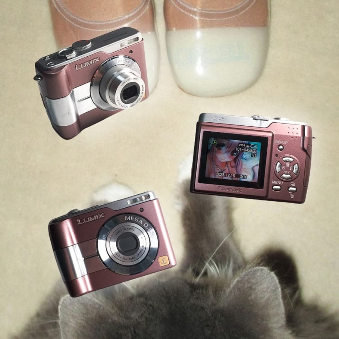 [추천템] 파나소닉 lumix DMC-LS1 핑크 빈티지디카  상품이미지1